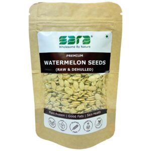 Sara Premium Raw & Dehulled Watermelon Seeds